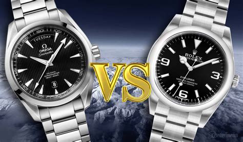 omega seamaster aqua terra vs rolex explorer|omega aqua terra vs rolex.